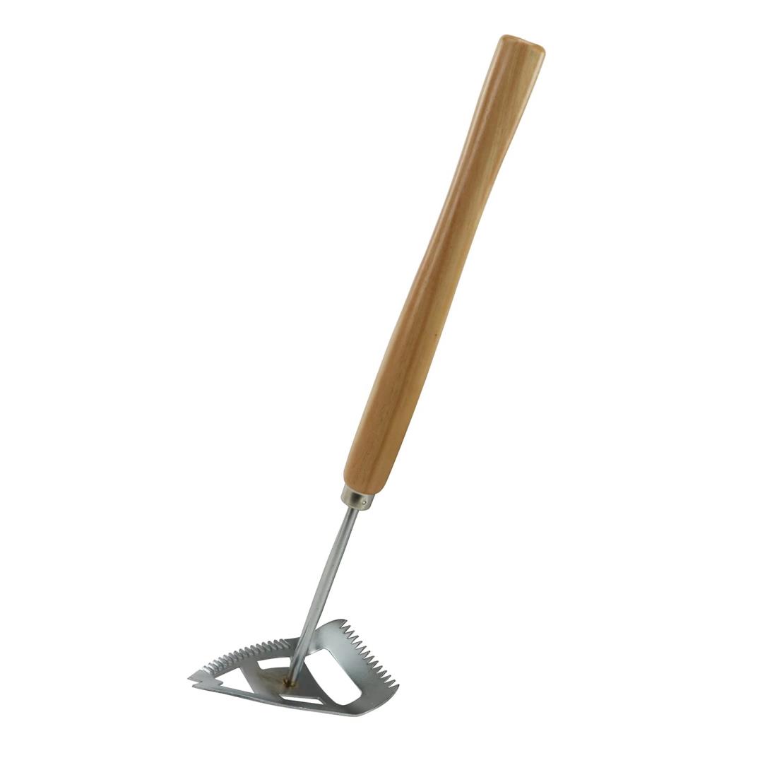 千吉 ゴソっと草削り ロングサイズ 450mm SGJ-15 シルバー/ブラウン