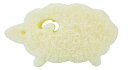 オーエ キッチン スポンジ 白 ひつじ 約縦7.3×横11×高さ3.5cm cf モコモコやさしく 洗う Sheepy Sponge(3)