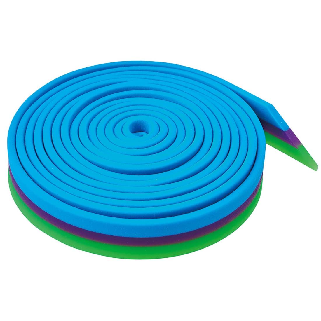 SWANS (スワンズ) 日本製 スイミングゴーグル用ベルト SRB-50 PUB フラッシュグリーン×パープル×ブルー 3色ベルト 替えベルト スペアベルト