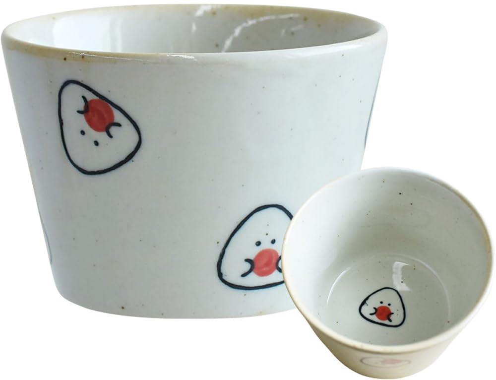 逸品社 ぎゅっとおにぎりさん 梅おにぎりさん マグカップ 260ml 日本製 電子レンジ可能/食洗機可能 ギ..