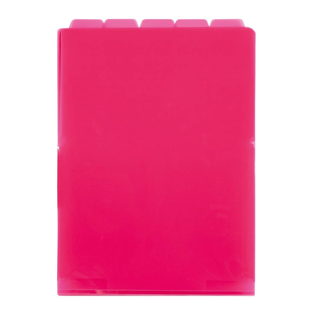 セキセイ アクティフ 5インデックスフォルダー A4タテ ローズ ACT-915-23