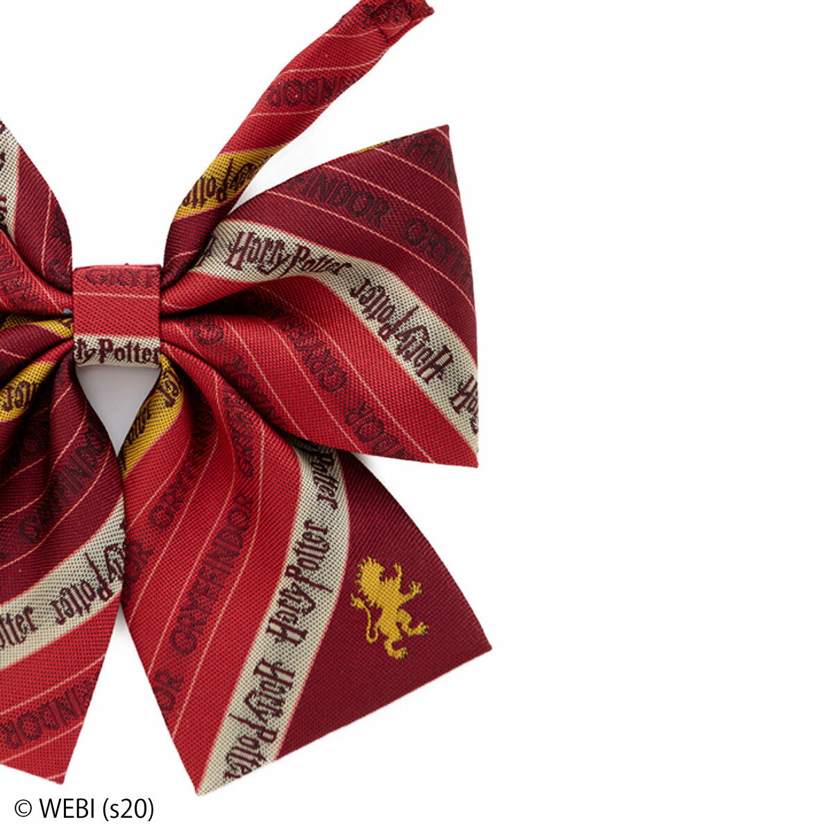 【お得なクーポン！9/11(木)1:59まで】 ハリーポッター 制服 リボン スクールリボン 【 日本製 】 制服リボン 女子 スクール リボン エンジ ブルー グリーン イエロー KHS503WB
