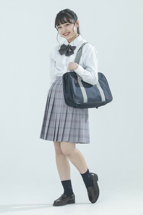 【お得なクーポン！3/27(木)1:59まで】 イーストボーイ スクール バッグ スクールバッグ スクバ ネイビー レッド ナイロン スクバ 高校生 女子 学生 EASTBOY 送料無料 209306