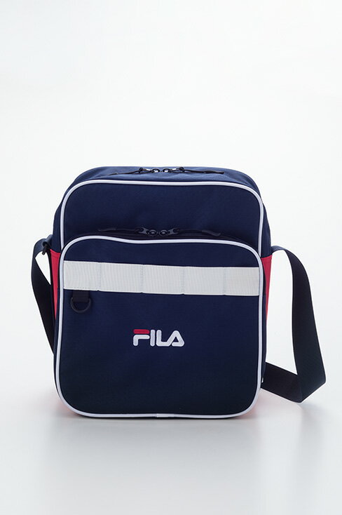 スクールバッグ ショルダー サブバッグ ショルダーバッグ 高校生 かわいい フィラ FILA ナイロン ネイビー ブラック ( スクバ 女子高生 中学生 女子 レディース 通学 学生 紺 黒 おしゃれ カンコー ) FM2245