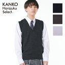 ITEM INFORMATION 商品詳細 ブランド KANKO Harajuku Select / カンコー学生服 素材 14G　綿50%/アクリル50% カラー ネイビー、チャコール、ライトグレー サイズ SS　着丈55　バスト86　肩幅30 S　着丈58　バスト90　肩幅32 M　着丈61　バスト94　肩幅34 L　着丈64　バスト98　肩幅36 LL　着丈67　バスト102　肩幅38 ※男女兼用サイズのため男性は普段のサイズより1つ上をお選びください。 原産国 日本製 特長 ロゴや刺繍の無い無地の綿混ベストです。学校指定制服にも合わせやすいベーシックなデザインで、毎日の通学に活躍します。 取り扱い 家庭洗濯可 備考 この商品は当店他店舗でも販売しております。 在庫数の更新は随時行っておりますが、お買い上げいただいた商品が、品切れになってしまうこともございます。その場合、お客様には必ず連絡をいたしますが、万が一入荷予定がない場合は、キャンセルさせていただく場合もございますことをあらかじめご了承ください。 素材の注意書き お使いのモニターの発色具合によって、実際のものと色が異なる場合がございます。 ショップ 制服専門店 カンコーショップ原宿 会社紹介 カンコーショップ原宿はカンコー学生服（岡山市北区）の直営店です。カンコー学生服は160年以上の歴史と毎年10,000校以上の学校への制服納入実績のある老舗制服メーカーです。制服は毎日の成長や思い出に寄り添い、夢と学びを応援するものだから、制服専門メーカーとして、徹底的に品質を追求しています。お買いもので悩んだら、お気軽にお問い合わせください。「商品の在庫は？」「大きな（小さな）サイズはある？」「このスカートにはどの色のリボンが合うの？？」など、毎日たくさんのお問い合わせをいただいています。 ベスト ニット スクールベスト スクールニット vネック カブリ 無地 定番 校則 指定 洗濯 洗える ウォッシャブル 丈夫 毛玉 スクール 制服 せいふく 学生服 通学服 ユニフォーム スクールユニフォーム セーラー セーラー服 学校 小学校 小学生 中学 中学校 中学生 高校 高校生 学生 通学 赤 赤色 黒 黒色 灰 灰色 ねずみ色 ネズミ色 青 青色 紺 紺色 茶 茶色 緑 緑色 上品 清楚 人気 簡単 入学式 卒業式 結婚式 制服ディズニー 制服ユニバ コスプレ 仮装 DK 男子 男子高校生 男子学生 春 夏 春夏 衣替え kanko カンコー カンコー学生服 菅公学生服