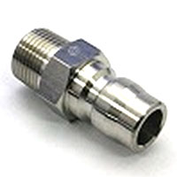 Rakuten - バルブなしカップラーステンレス製　プラグ(メス)　Rオネジ3NPM SUS | R3/8(mm)