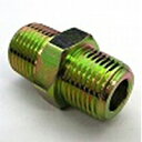 鉄製高圧継手PT継手 ニップル Rオネジ×Rオネジ同径サイズNIP-0202 | R1/8×R1/8mm