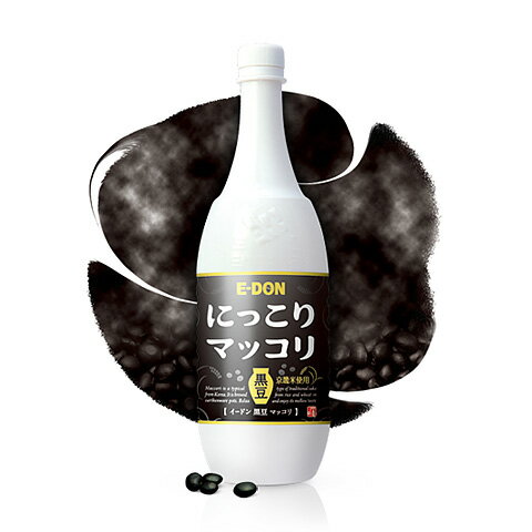 [二東] 黒豆マッコリ1L Alc.6％ 韓国まっこり 韓国 マッコリ 韓国お酒 伝統酒 韓国食品