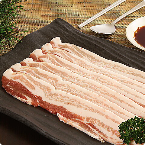 [凍] 豚バラ肉スライス9mm約1kg お肉 韓国料理 韓国食品 韓国食材 3