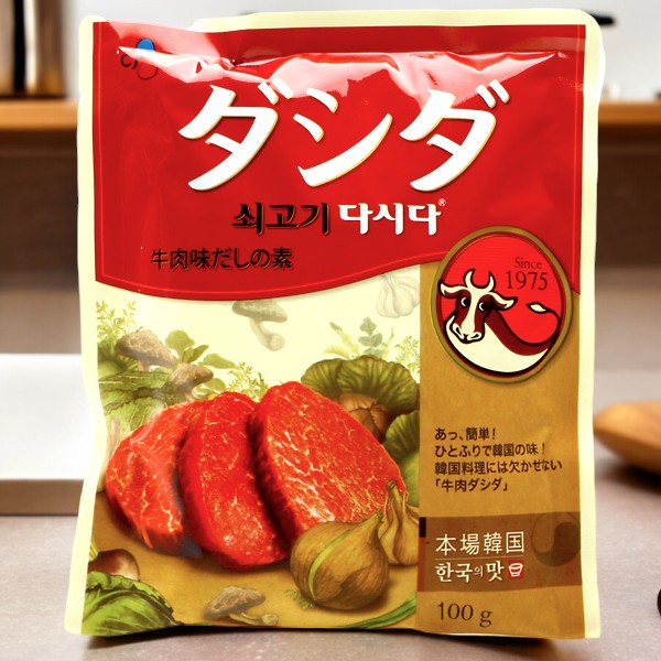 [CJ] 牛肉ダシダ100g だしの素 牛肉 ダシダ 韓国調味料 韓国食材 韓国食品　【賞味期限25/3/24まで】のサムネイル