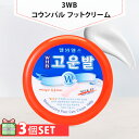 【送料無料】[3WB]WHBコウンパル フットクリーム モイスチャー(赤)100g 3個セット(1000円×3個) 乾燥 ひび割れ クリーム ガサガサ 保湿 肌荒れ 保湿クリーム 足裏 韓国 韓国コスメ