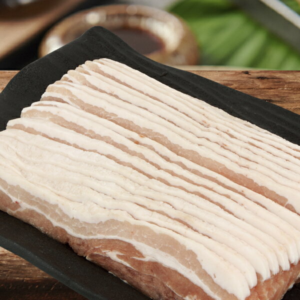 [凍] 豚バラ肉スライス9mm約1kg お肉 韓国料理 韓国食品 韓国食材 1