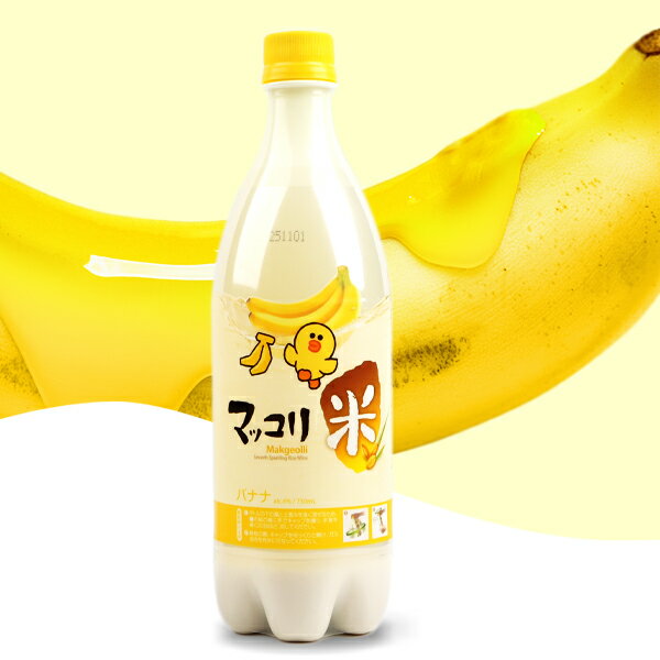 【送料無料】[麹醇堂] バナナ米マッコリ Alc.4％ 1箱(580円×20本) 韓国 マッコリ 韓国お酒 伝統酒 韓国食品