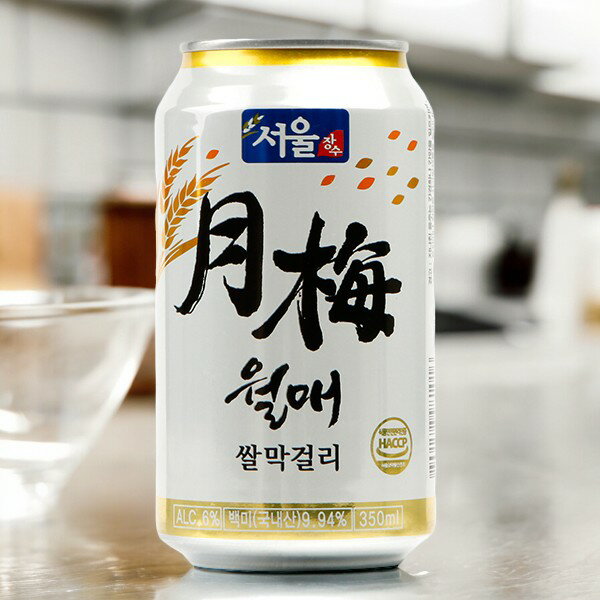  米マッコリ(缶)350ml Alc.6％ まっこり 韓国 マッコリ 韓国お酒 伝統酒 韓国食品