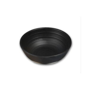 スタイリッシュ メラミン食器 (Mat Black)【多用途 丸深皿】（小）取り皿や小料理・惣菜用の小鉢として・・・便利