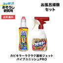 お風呂掃除セット(ラクラク連射ジェット+パイプユニッシュPRO) | ドラム式 除菌 洗濯機 洗浄剤 カビ取り 生乾き 消臭 パイプクリーナー 排水口クリーナー 排水管 詰まり 洗浄 洗剤 掃除 ぬめり取り 排水パイプ(3)