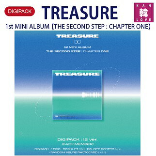 【おまけ付き】TREASURE 1st MINI ALBUM【THE SECOND STEP:CHAPTER ONE】★DIGIPACK ver.【バージョン選択】トレジャーALBUM CD YG /生写真 トレカ(8809848751554-01)