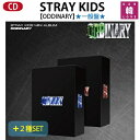 【おまけ付き】STRAY KIDS mini ALBUM★一般盤2種セット【ODDINARY】SCANNING ver. MASK OFF ver.★ストレイキッズスキズ JYP CD/ おまけ：生写真 トレカ(8809755509934-03)