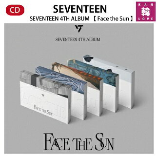 【特典ポスター付き】【おまけ付き】SEVENTEEN 正規4集 アルバム【 Face the Sun 】(バージョンランダム)セブンティーンSVTセブチ/おまけ：生写真+トレカ(8809848754920-01)