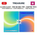 y܂tzTREASURE 2st MINI ALBUM yTHE SECOND STEP : CHAPTER TWOzPHOTOBOOK ver.io[W_jgW[ALBUM CD YG /ʐ^+gJ(8809848758119-01)