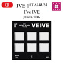 IVE Vol.1 yIfve IVEzK 1W ALBUM JEWEL VER.o[WI/ACu Ao/܂FgJ(8804775254833-01)