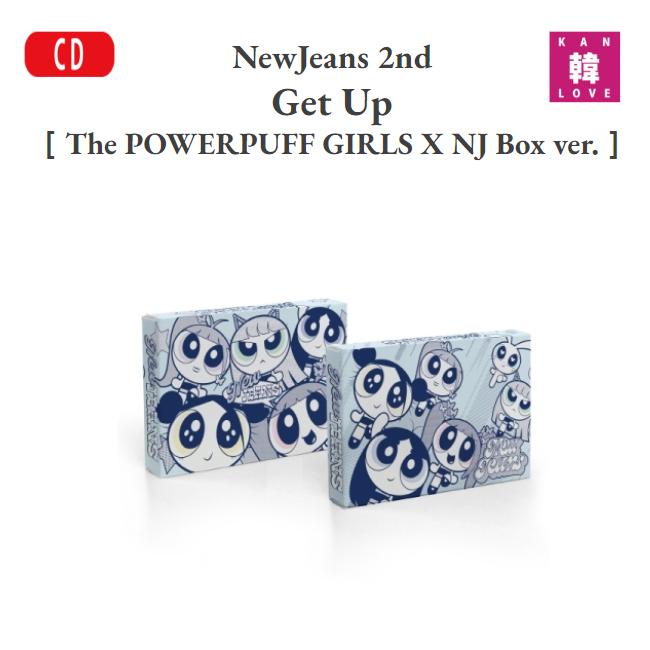 y܂tzNewJeans 2nd EPyGet UpzThe POWERPUFF GIRLS X NJ Box ver.i2Zbgjj[WY Ao/܂Fʐ^+gJ(8809929743386-02)