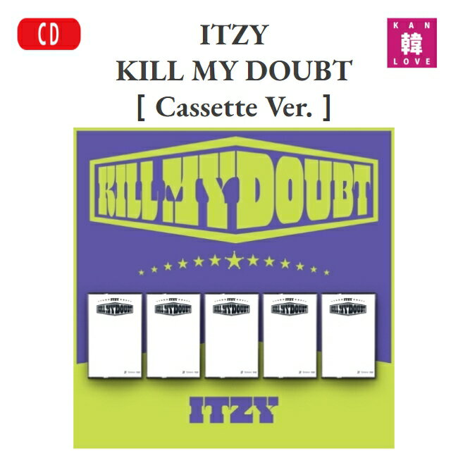 y܂tz ITZY 7TH ~jAo yKILL MY DOUBTzCassette Ver.5풆_@Cb` ~jAo/܂Fʐ^(8809755505431-01)