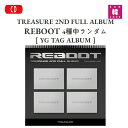 TREASURE 2ND FULL ALBUM★YG TAG ALBUM（4種中ランダム）トレジャーALBUM CD YG /おまけ：生写真+トレカ(8809929747605-01)