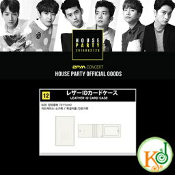 2PM - レザーIDカードケース [2PM HOUSE PARTY OFFICIAL GOODS](1506200112352-01)