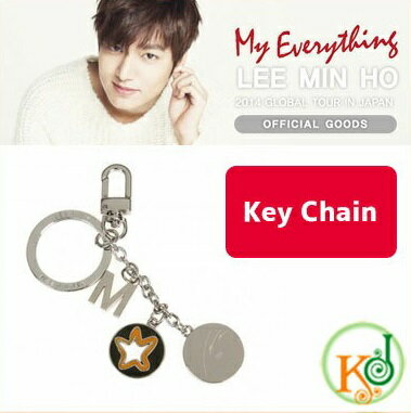 楽天韓Love【公式グッズ】イ・ミンホ（LEE MIN HO） キーチェーン Key Chain（Japan Concert Goods）[Lee Min Ho OFFICIAL]/おまけ：クリアファイル（1503110212343-01）