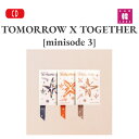 TOMORROW X TOGETHER TXT  3種中 ランダム/トゥモロー バイ トゥギャザー トゥバトゥ トゥバ/生写真+トレカ(8809985020766-01)