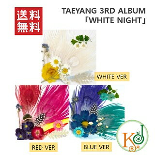 【K-POP 韓流】 TAEYANG 3RD ALBUM 「WHITE NIGHT」 バージョン選択可能/ BIGBANG(8809314513518-1)(8809314513518-1)
