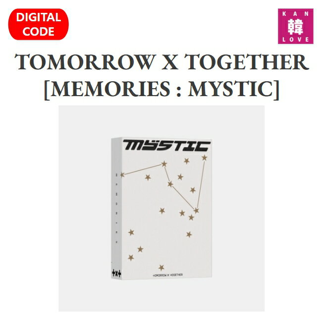 ڤޤդTOMORROWXTOGETHER[MEMORIES:MYSTIC]DIGITALCODEPHOTOBOOKȥХȥTXT/ޤ:̿+ȥ쥫(8809954227639-01)