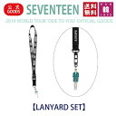 【おまけ付き】SEVENTEEN LANYARD SET【ランヤードセット】【2019 WORLD TOUR ’ODE TO YOU’ OFFICIAL GOODS】SVT セブチ 公式 グッズ/おまけ：生写真 トレカ(7070190801-02)