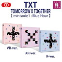 【おまけ付き】TOMORROW X TOGETHER CD アルバム【 minisode1 : Blue Hour 】 TXT トゥモローバイトゥゲザー ドゥバトゥ ランダム / おまけ：生写真(8809633189142-01)