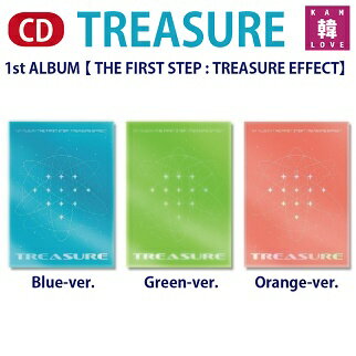 【おまけ付き】TREASURE 1集アルバム【 THE FIRST STEP : TREASURE EFFECT 】トレジャーALBUM CD YG /おまけ：生写真 トレカ(8809634380579-01)