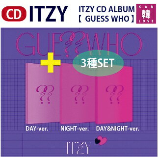 y܂tzITZY CD ALBUM3Zbgy GUESS WHO zCbWCDCb`Ao JYP_/܂Fʐ^(8809633189661-02)