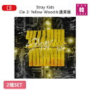 Stray Kids アルバム Cle 2: Yellow Wood 通常版★2種セット ストレイキッズ スキズ JYP/おまけ：詳細ページ参照(8809440338931-02)