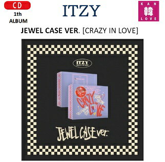 【おまけ付き】ITZY CRAZY IN LOVE 1st Album ★Jewel Case ver.★【スペシャル エディション】イッジ CDイッチ アルバム JYP/おまけ：生写真(8809755509194)