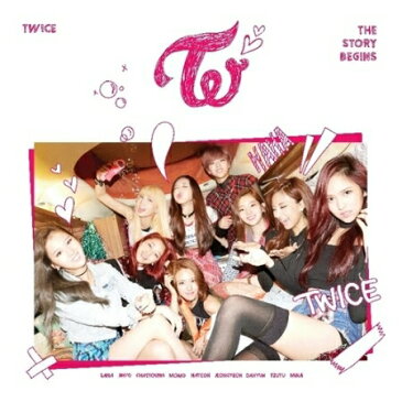 TWICE THE STORY BEGINS 1ST MINI ALBUM(CD) 韓国盤 トゥワイス ストーリー・ビギンズ/おまけ：生写真(8809269505378)