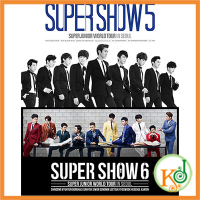 【K-POPCD・送料無料・クリアファイル・予約】 SUPER JUNIOR - SUPER JUNIOR WORLD TOUR [SUPER SHOW 5&6] (4CD)(88092695055071)