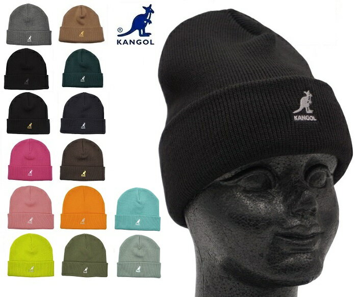 KANGOL カンゴール ニット 帽子 Acrylic Cuff Pull-On アクリル カフ プルオン おしゃれ ブランド 定番..