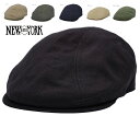 NEW YORK HAT ニューヨークハット 帽子 ハンチング キャップ #6230 Canvas 1900 キャンバス1900 おしゃれ 父の日 プレゼント