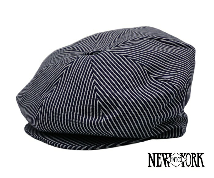 ニューヨークハット NEW YORK HAT ニューヨークハット 帽子 キャスケット キャップ #6223 Hickory Big Apple ヒッコリー ビッグアップル おしゃれ 父の日 プレゼント