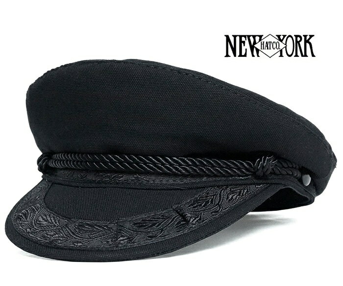 ニューヨークハット 帽子 レディース NEW YORK HAT ニューヨークハット 帽子 マリンキャップ #6033 Canvas greek キャンバスグリーク おしゃれ 夏用