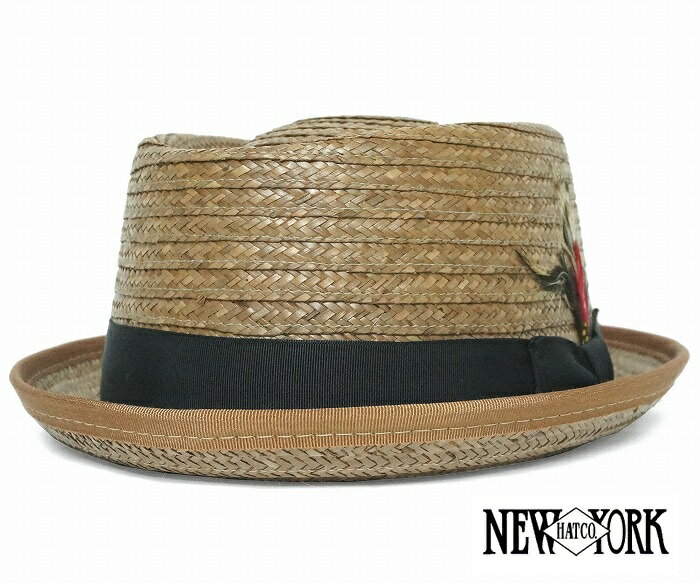 ニューヨークハット 帽子 レディース New York Hat ニューヨークハット 帽子 2130 Coconut Be-Bop ココナッツ ビーボップ おしゃれ ストローハット 父の日 プレゼント 夏用