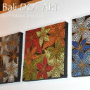 『2枚以上で1枚4,980円税抜』BALI ドットアート/[プルメリア] 40×40cm アートパネル 正方形 オシャレ おし…