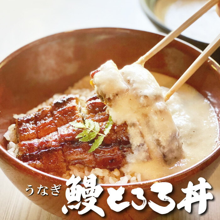 うなとろ丼セット うなぎ2袋 味とろろ5袋のサムネイル