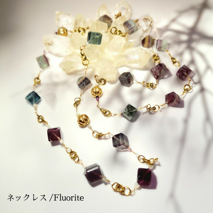 ネックレス天然石ネックレスロングネ...