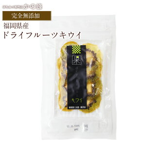 ドライフルーツキウイ 10g ドライフルーツ 砂糖不使用 無添加 国産 福岡県産 蜂蜜専門店　かの蜂